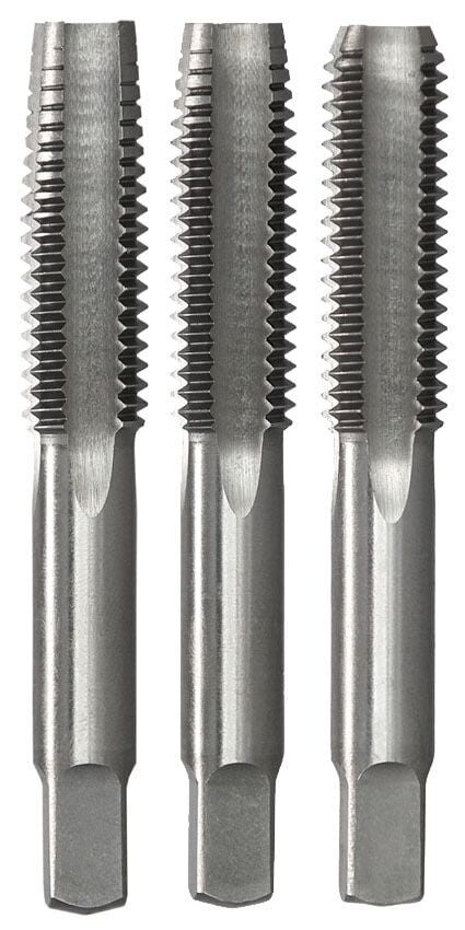 Bordo - 3/4" x 10 BSW Chrome Tap Set
