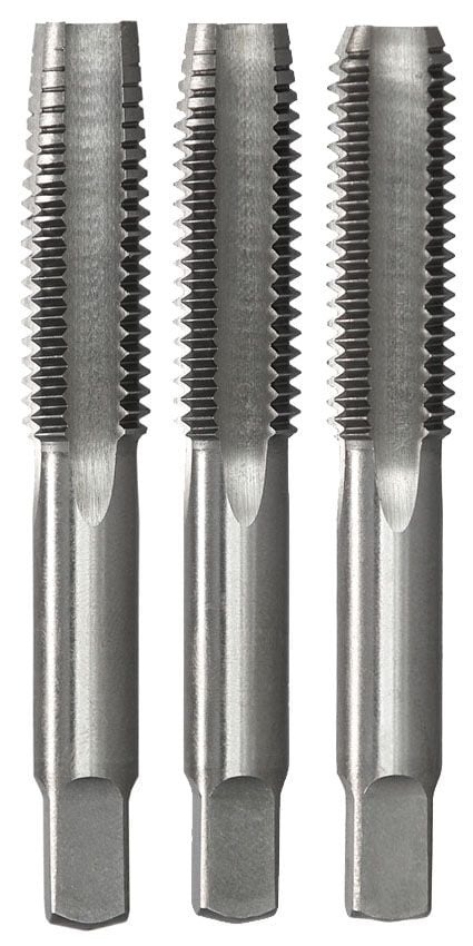 Bordo - 1-1/2" x 11 BSPF Chrome Tap Set