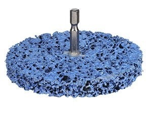 Bordo - 75mm Blue (long life) Clean & Strip Hex Shank Wheel