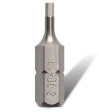 Bordo - 2mm Hex 25mm Insert Bit