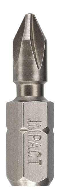 Bordo - #1 Phillips® 25mm IMPACT Insert Bit