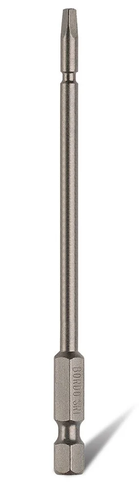 Bordo - #1 Square Recess 100mm IMPACT Power Bit