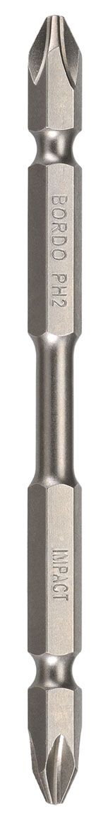 Bordo - #2 Phillips® 100mm Double Ended IMPACT Power Bit