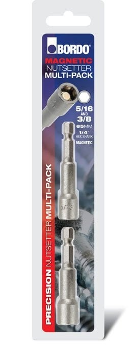 Bordo - Nutsetter Set 5/16, 3/8 x 65mm