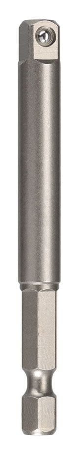 Bordo - Male to Male 1/4" Hex-3/8" Square 75mm