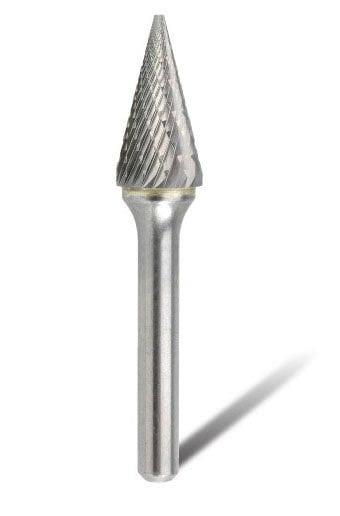 Bordo - 1/2" SM-5 Pointed Cone 1/4" Shank Burr