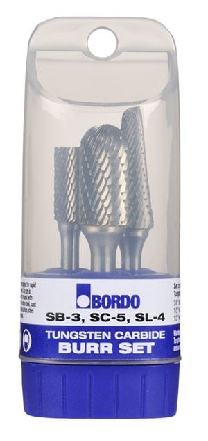 Bordo - 3 Pce S3 Express Cut Burr Set