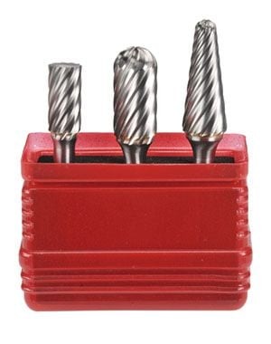 Bordo - 3 Pce INOX Burr Set