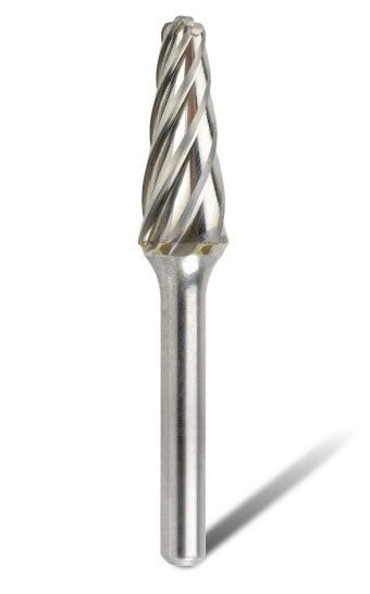 Bordo - 5/8" SL-6 14 Deg. Included Angle 1/4" Shank Burr Non Ferrous