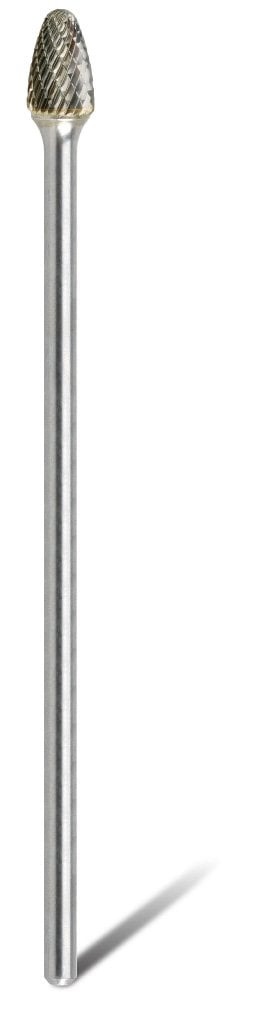 Bordo - 3/8" SF-3 Tree Radius Nose 3/8 x 6" Shank Burr