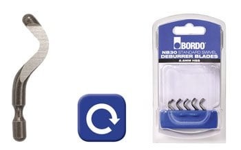 Bordo - NB30 Swivel Blade Both Edges - 5Pk Clam