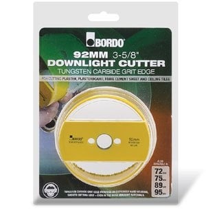 Bordo - 89mm Grit Edge Downlight Cutter