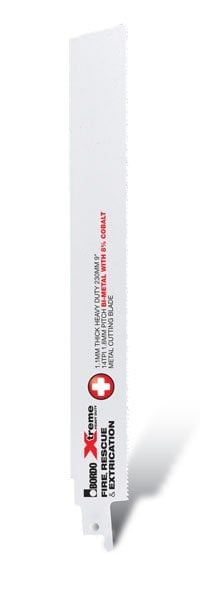 Bordo - 230mm (9") 14TPI Xtreme Reciprocating Saw Blade - 2Pk Clam