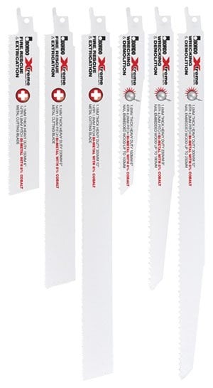 Bordo - Extreme Reciprocating Saw Blade Assortment - 6 Blades