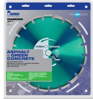Bordo - 450mm Segmented Diamond Green Concrete Blade