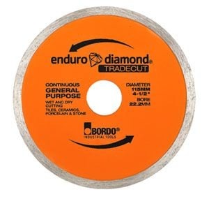 Bordo - 115mm TradeCut Continous Diamond Blade
