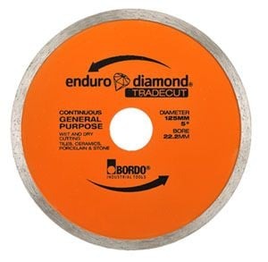 Bordo - 125mm TradeCut Continous Diamond Blade