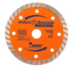 Bordo - 105mm TradeCut Turbo Diamond Blade