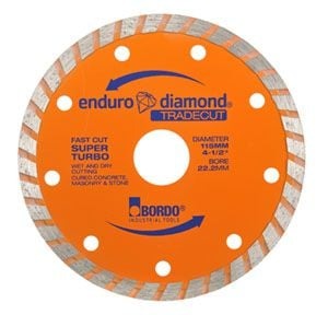 Bordo - 115mm TradeCut Turbo Diamond Blade