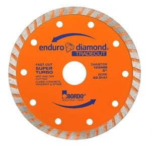 Bordo - 125mm TradeCut Turbo Diamond Blade