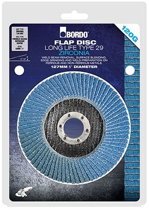Bordo - 100mm Flap Disc 120 Grit