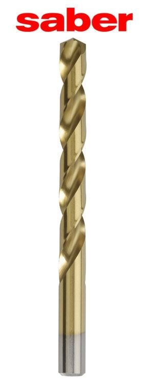 Saber - Saber 1.00mm TiN Coated M2-HSS Jobber Drill