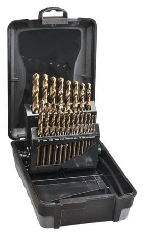 Saber - Saber 21 Piece HSS-Co5 (Cobalt) Jobber Drill Set in ABS Plas