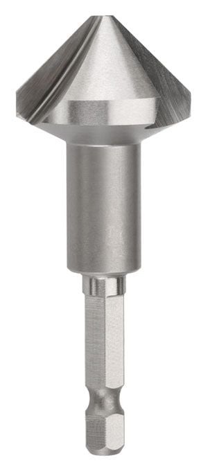 Saber - Saber 28.0mm HSS Countersink Triple Flute 90 Deg. Bright Hex