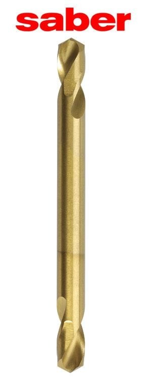 Saber - Saber 1/8" TiN Coated HSS Double Ended Panel Drill