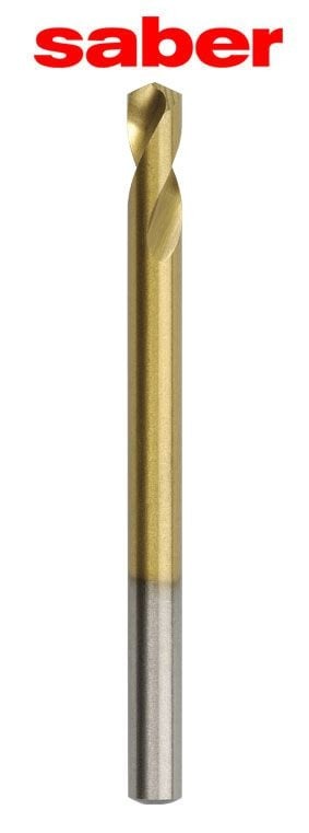 Saber - Saber 11 Gauge TiN Coated HSS Singled Ended Panel Drill
