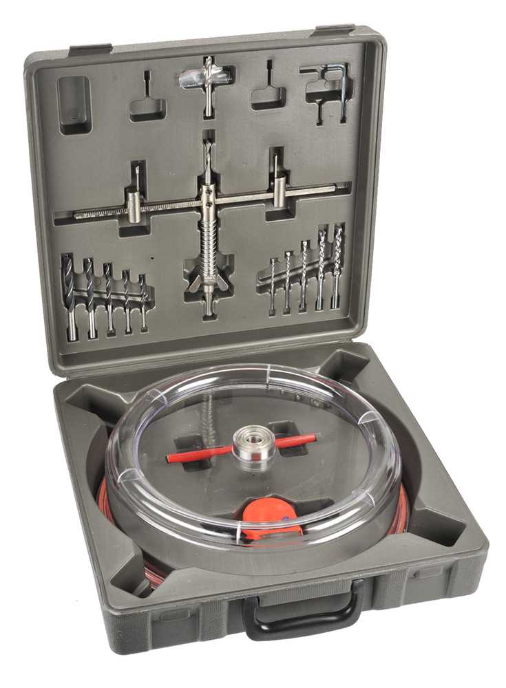 Dymaxion Adjustable Hole Saw 40mm to 300mm with Dust Shroud