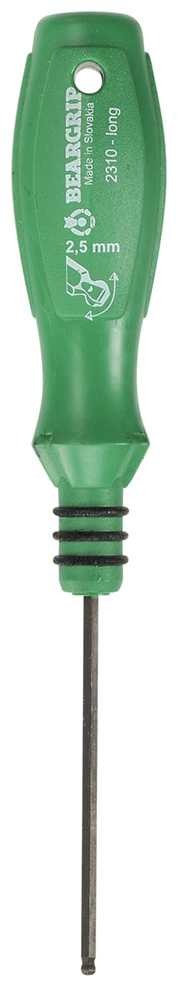 Beargrip Screwdriver Ball End 2.5mm