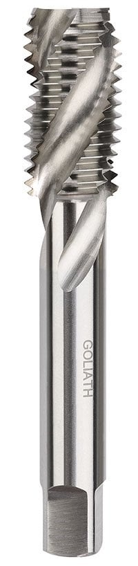 Goliath Threading Tools 1" x 8 UNC Spiral Flute HSS-Co5 Tap - Goliath