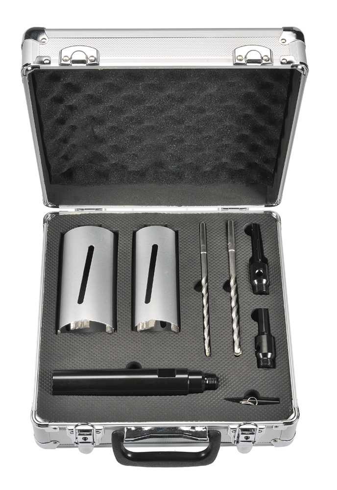 Dymaxion Diamond Core Drill Kit Turbo for Brick 65mm, 80mm