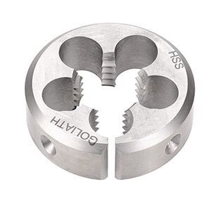 Goliath Threading Tools 1.1/8" x 12 UNF 3" HSS Button Die - Goliath