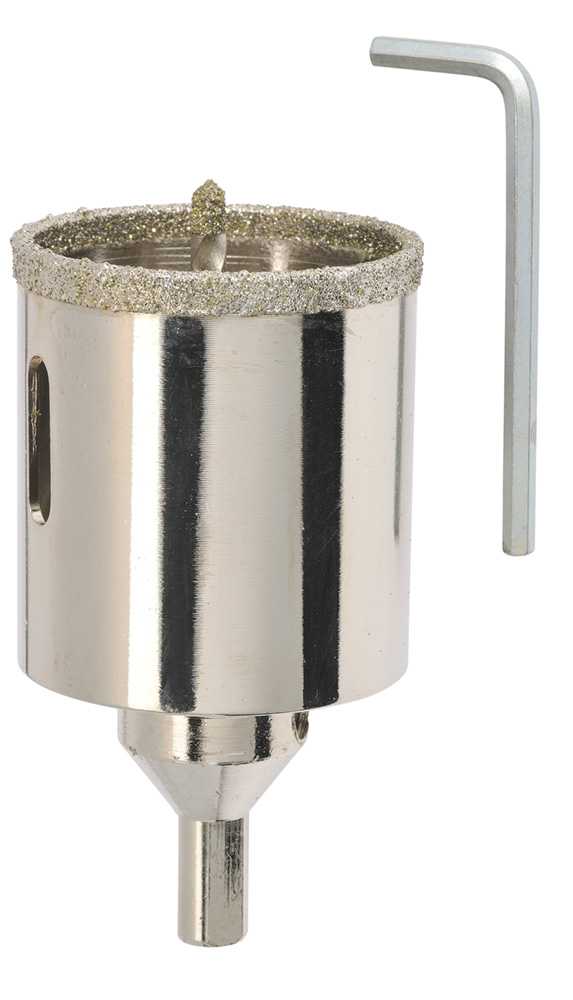 Dymaxion Diamond hole enlarger 35mm dia. 10mm HEX shank