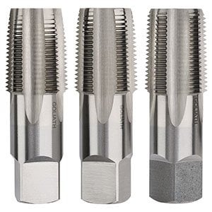 Goliath Threading Tools 1.1/4" x 11.5 NPT HSS Tap Set - Goliath