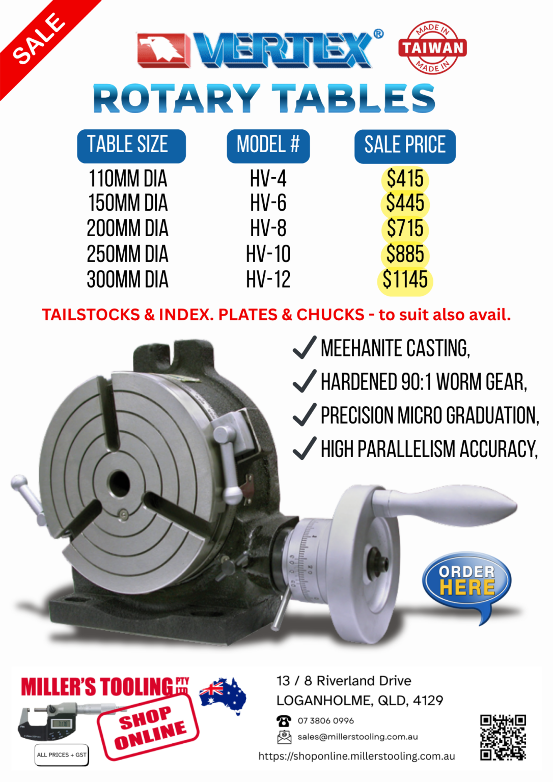 ** SPECIAL ** Rotary Table 150mm - Image 2