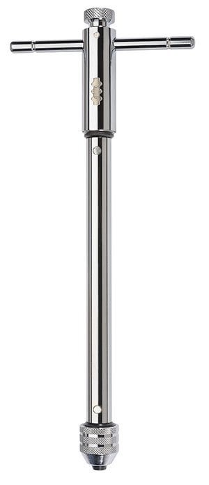 Goliath Threading Tools 1/4" M3 - M8 x 245mm OAL T-Handle Ratchet Tap Wrench