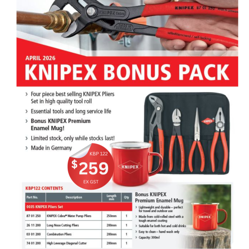 KNIPEX BONUS PACK MUG
