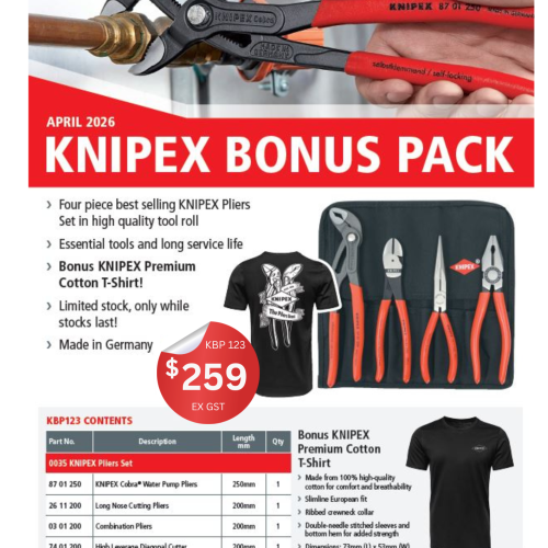 KNIPEX BONUS PACK T SHIRT